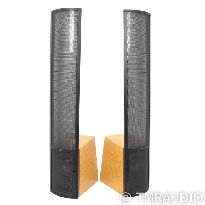 Martin Logan Vantage Electrostatic Floorstanding Speakers; Bird's Eye Maple Pair