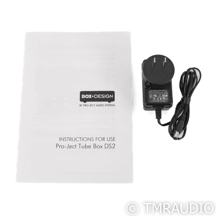Pro-Ject Tube Box DS2 MM / MC Tube Phono Preamplifier; DS-2; Black