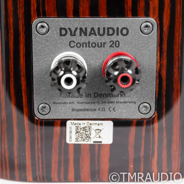 Dynaudio Contour20 Bookshelf Speakers; Gloss Rosewood Pair
