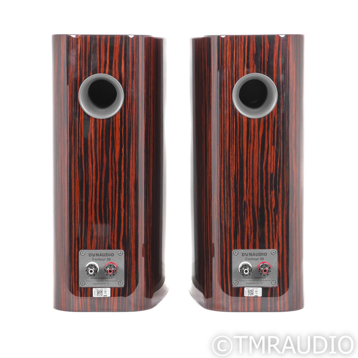 Dynaudio Contour20 Bookshelf Speakers; Gloss Rosewood Pair