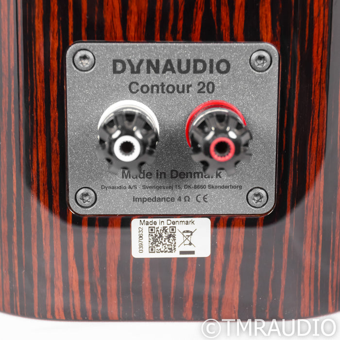 Dynaudio Contour20 Bookshelf Speakers; Gloss Rosewood Pair