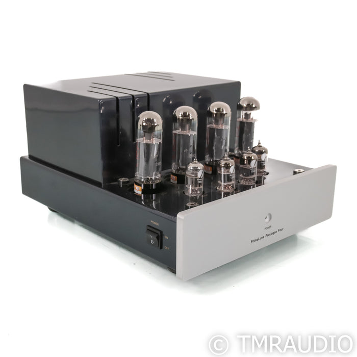 PrimaLuna ProLogue Four Stereo Tube Power Amplifier; Silver