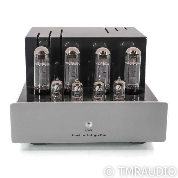 PrimaLuna ProLogue Four Stereo Tube Power Amplifier; Silver