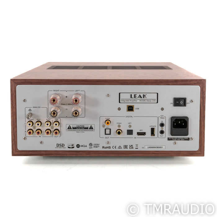 Leak Stereo 230 Stereo Integrated Amplifier; DAC; MM Phono; Bluetooth
