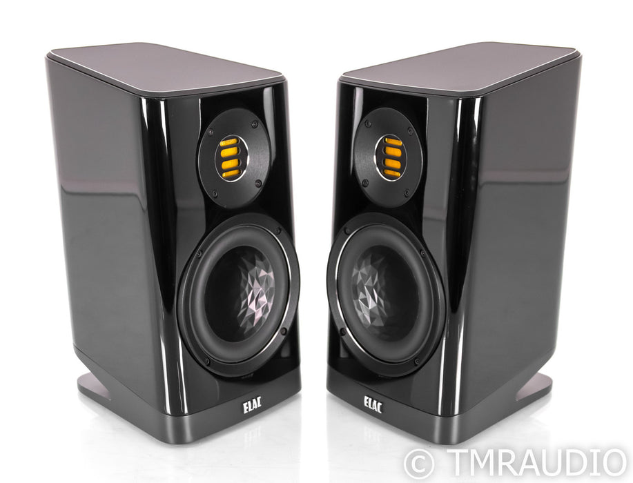 ELAC VELA BS 403 Bookshelf Speakers; Gloss Walnut Pair (Open Box)