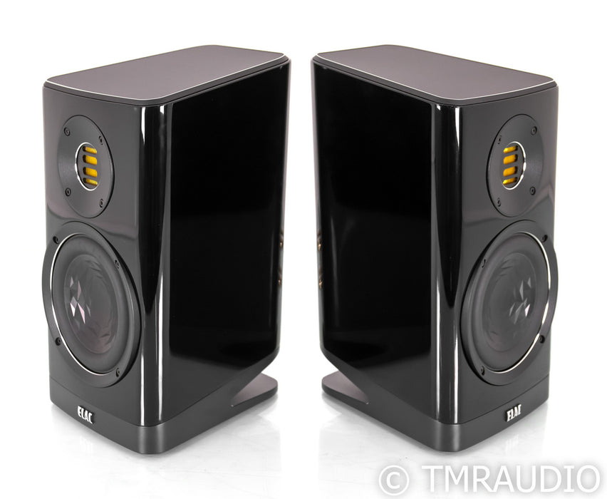ELAC VELA BS 403 Bookshelf Speakers; Gloss Walnut Pair (Open Box)