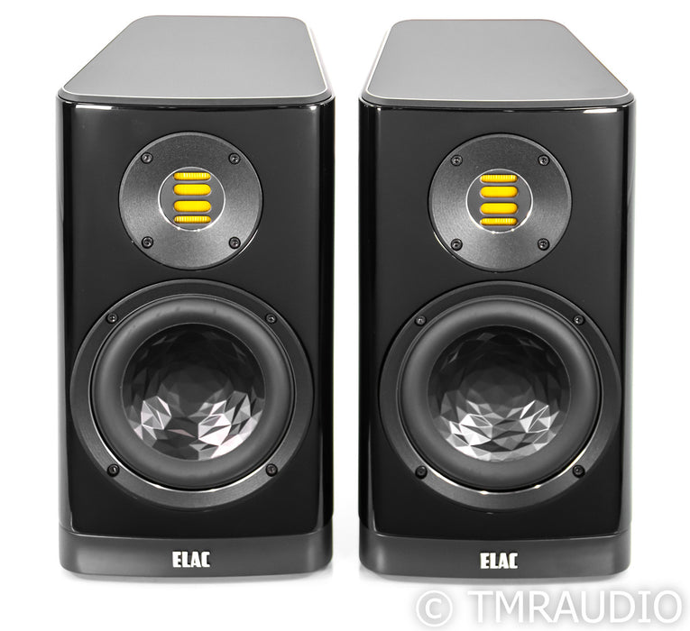 ELAC VELA BS 403 Bookshelf Speakers; Gloss Walnut Pair (Open Box)