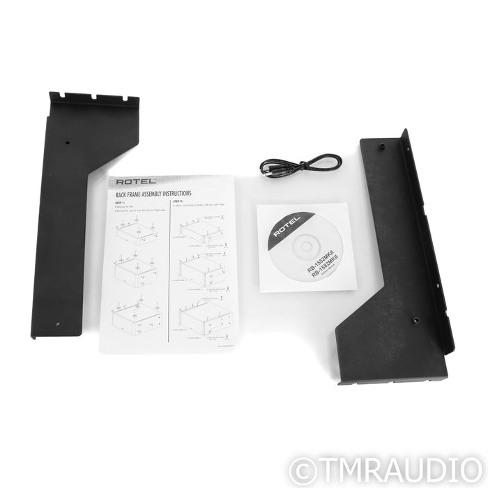 Rotel RB-1582 Mk.II Stereo Power Amplifier; Silver