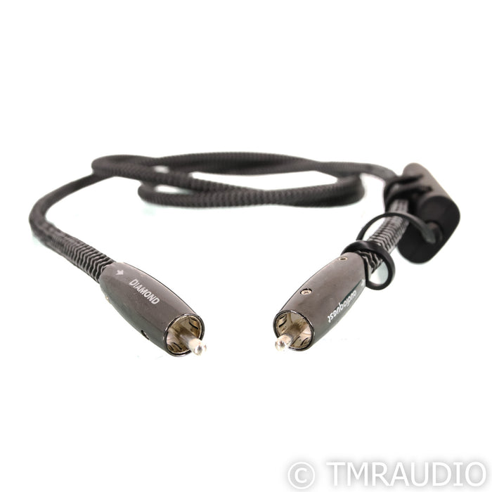 AudioQuest Diamond RCA Digital Coaxial Cable; Single 1.5m Interconnect; 72v DBS