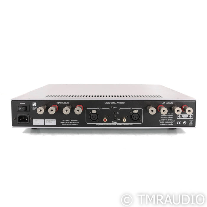 PS Audio Stellar S300 Stereo Power Amplifier; S-300; Silver (Used)