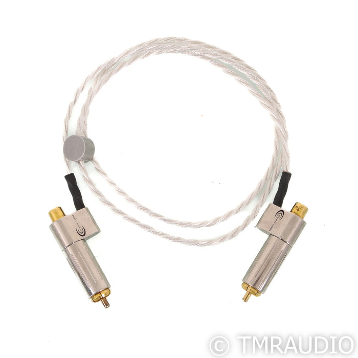 Crystal Cable Crystal Bridge RCA Cable; 1m Add-On Interconnect