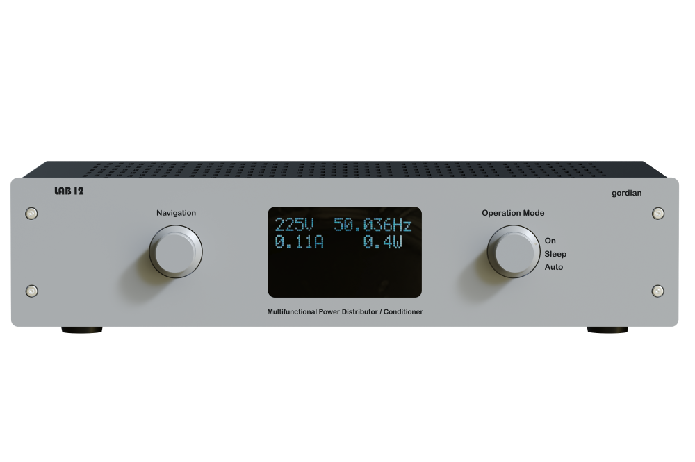 lab12 gordian AC Power Line Conditioner; Silver (Open Box)