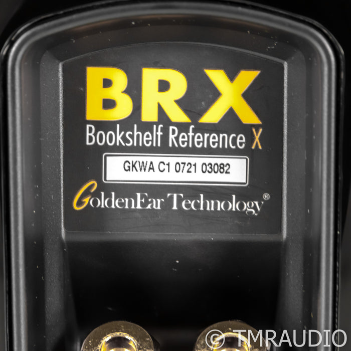 GoldenEar BRX Bookshelf Speakers; Piano Black Pair