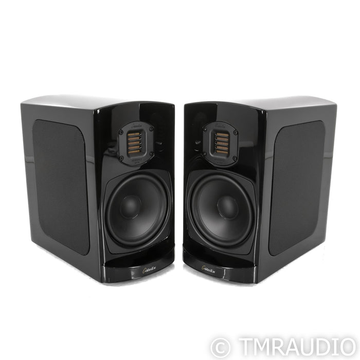 GoldenEar BRX Bookshelf Speakers; Piano Black Pair