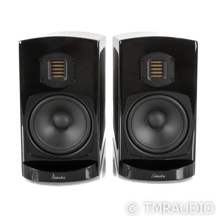 GoldenEar BRX Bookshelf Speakers; Piano Black Pair