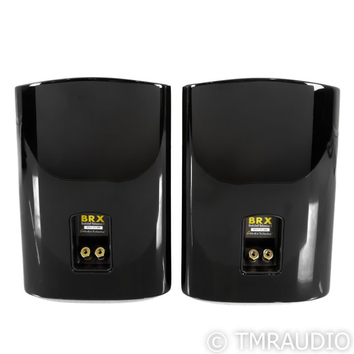 GoldenEar BRX Bookshelf Speakers; Piano Black Pair