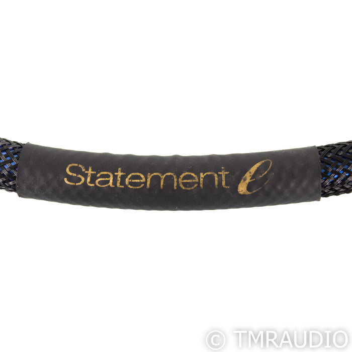 Audio Art Cable Statement e IC Cryo XLR Cables; Gold Pair Balanced Interconnects