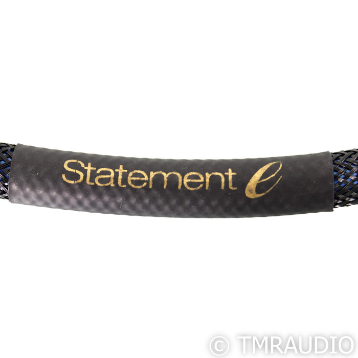 Audio Art Cable Statement e IC Cryo XLR Cables; Gold Pair Balanced Interconnects