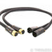 Audio Art Cable Statement e IC Cryo XLR Cables; Gold Pair Balanced Interconnects