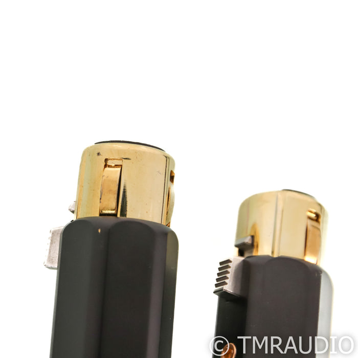 Audio Art Cable Statement e IC Cryo XLR Cables; Gold Pair Balanced Interconnects