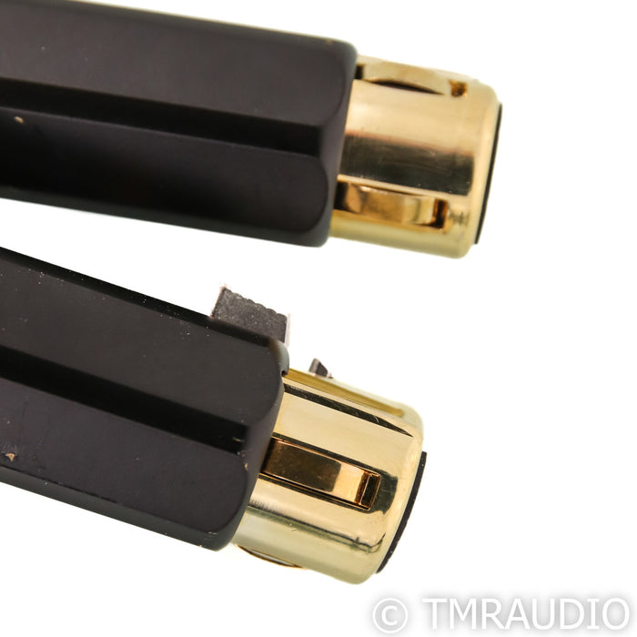 Audio Art Cable Statement e IC Cryo XLR Cables; Gold Pair Balanced Interconnects