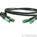 AudioQuest Earth RCA Cables; 2m Pair Interconnects; 72v DBS