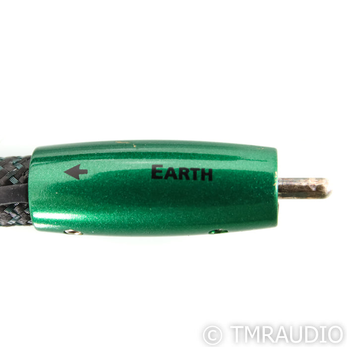 AudioQuest Earth RCA Cables; 2m Pair Interconnects; 72v DBS