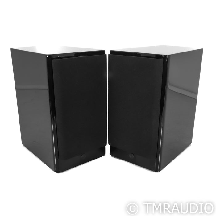 Dynaudio Focus 10 Active Powered Bookshelf Speaker; Piano Black Pair