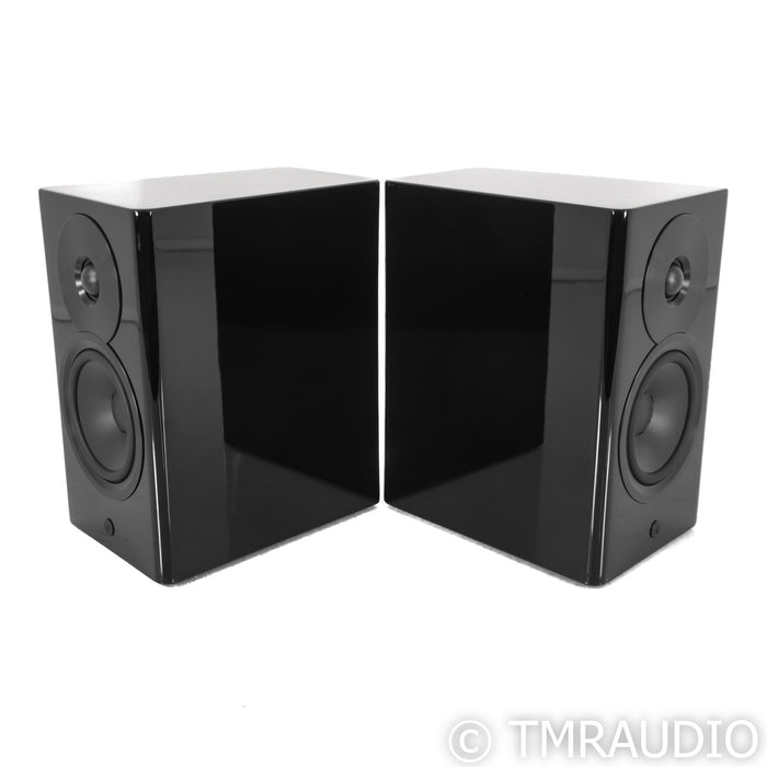 Dynaudio Focus 10 Active Powered Bookshelf Speaker; Piano Black Pair