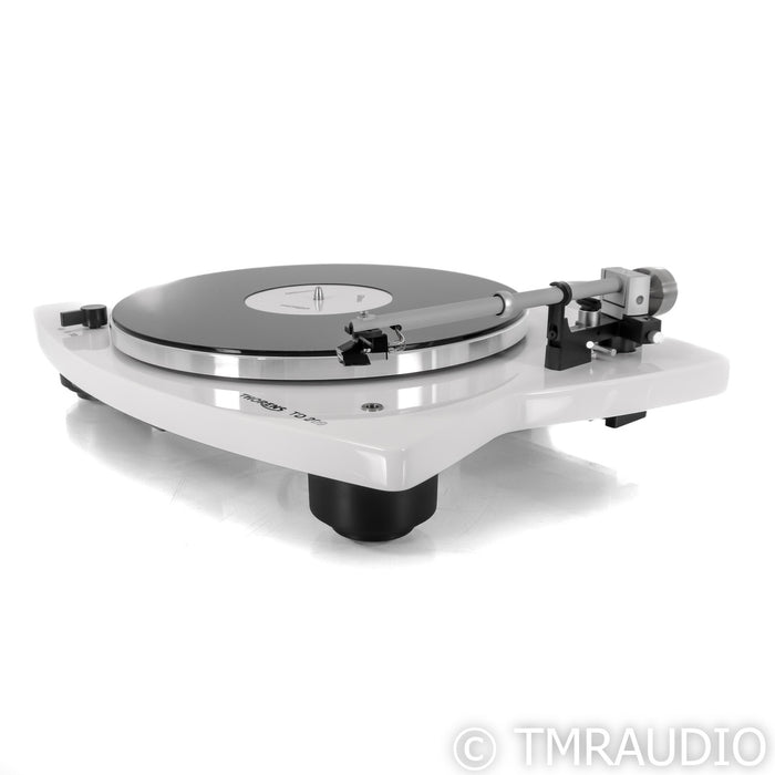 Thorens TD 209 Belt Drive Turntable; White; TAS 267 MM Cartridge (Unused)