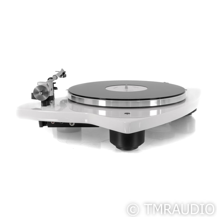 Thorens TD 209 Belt Drive Turntable; White; TAS 267 MM Cartridge (Unused)