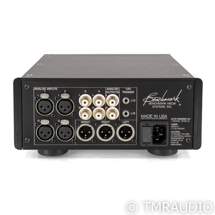 Benchmark LA4 Line Stereo Preamplifier; Black