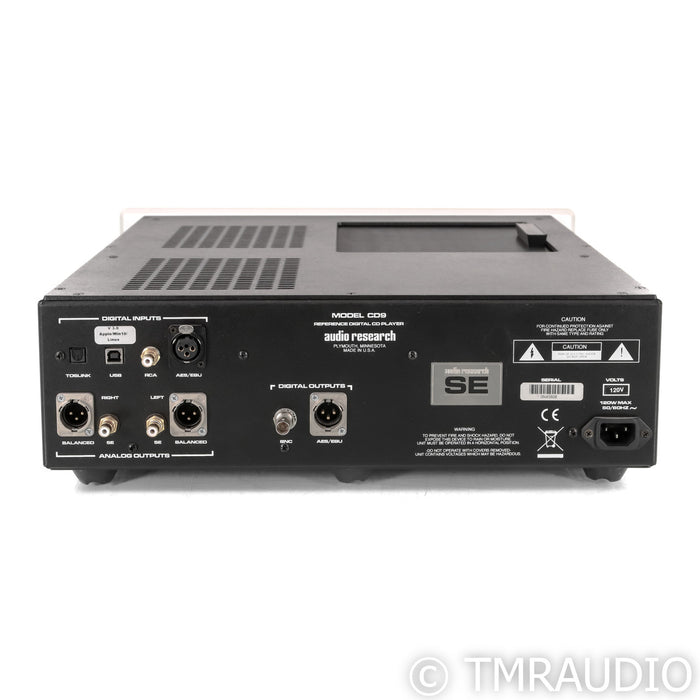 Audio Research Reference CD9 SE Stereo Tube CD Player / DAC; D/A Converter; CD-9 SE; Silver