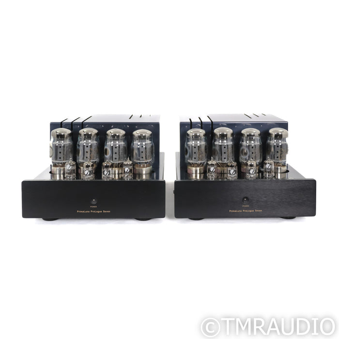 PrimaLuna Prologue Seven Mono Tube Power Amplifiers; Black Pair