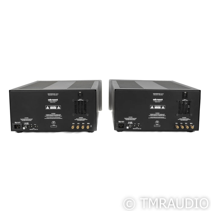 Audio Research Reference 210 Mono Tube Power Amplifiers; Silver Pair