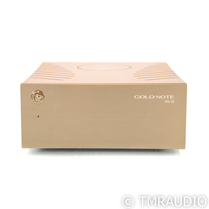 Gold Note PA-10 Stereo Power Amplifier; Gold