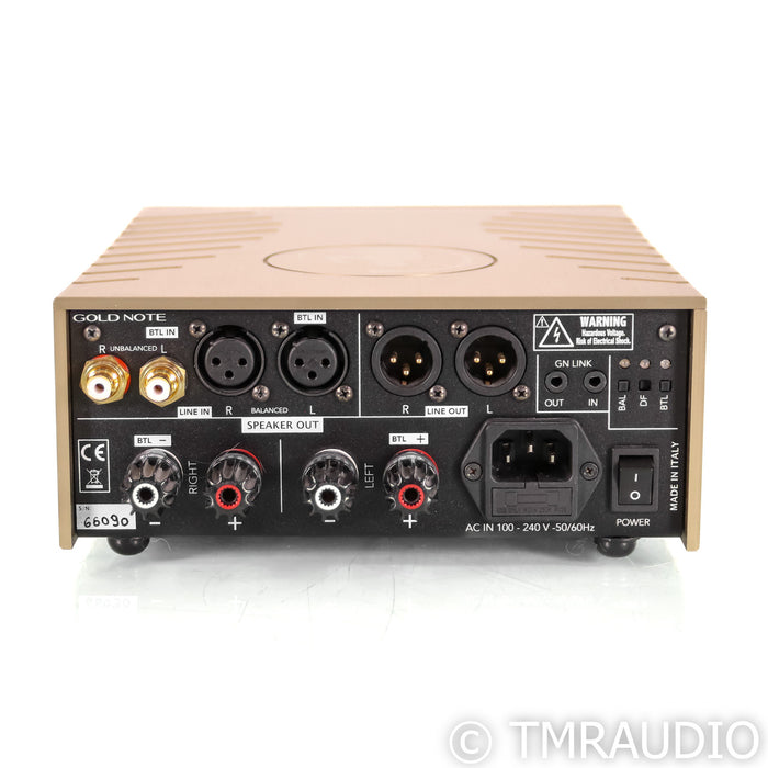 Gold Note PA-10 Stereo Power Amplifier; Gold
