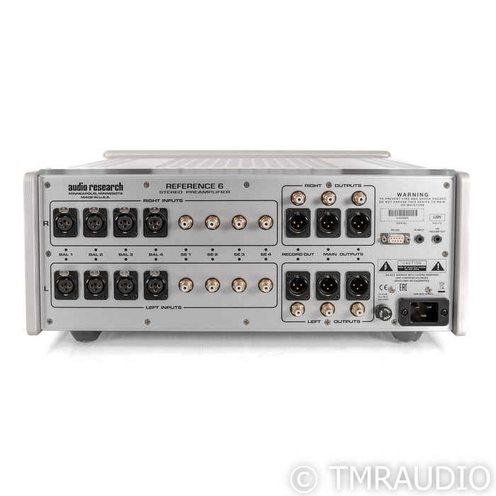 Audio Research Reference 6 Stereo Tube Preamplifier; Silver