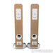 Q Acoustics Concept 500 Floorstanding Speakers; White & Light Oak Pair (Open Box)