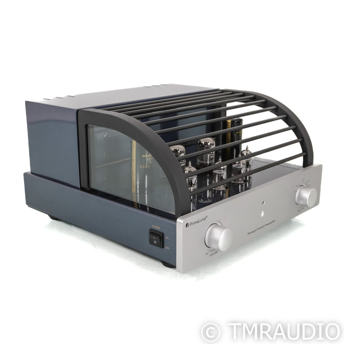 PrimaLuna ProLogue Premium Stereo Tube Preamplifier; Silver