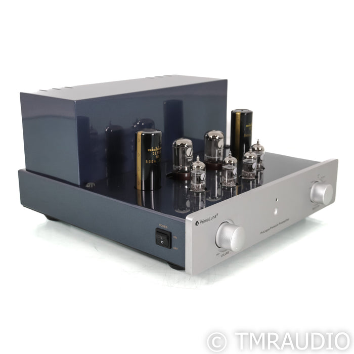 PrimaLuna ProLogue Premium Stereo Tube Preamplifier; Silver