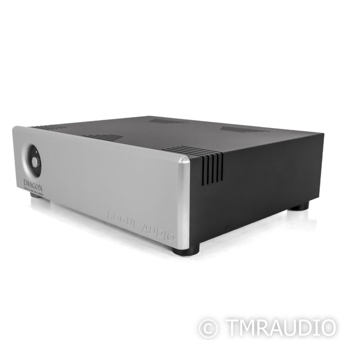 Rogue Audio Dragon Stereo Tube Hybrid Power Amplifier; Silver