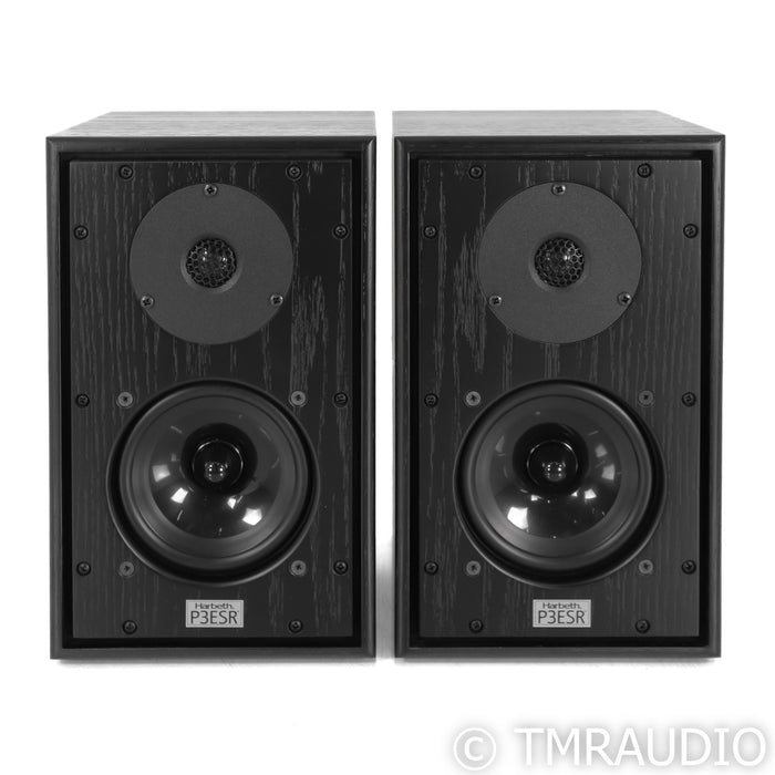 Harbeth P3ESR SE Bookshelf Speakers; Black Ash Pair; Special Edition