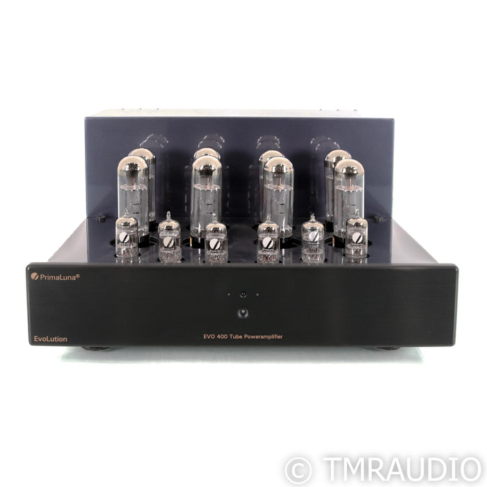 Primaluna EVO 400 Stereo Tube Power Amplifier; Black