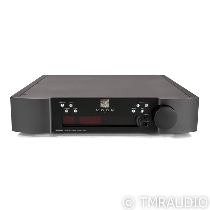 SimAudio Moon 430HA Headphone Amplifier; Black