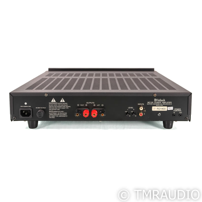 McIntosh MC122 Stereo Power Amplifier; MC-122