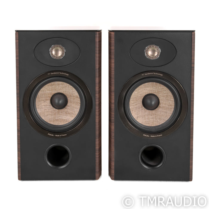Focal Aria 906 Bookshelf Speakers; Noyer Vinyl Pair
