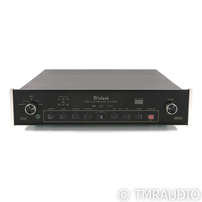 McIntosh MAC 3 5.1 Channel Surround Decoder; Dolby Digital AC-3