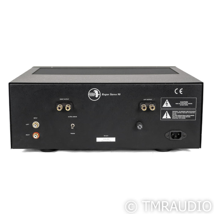 Rogue Audio Stereo 90 Tube Stereo Power Amplifier; Black