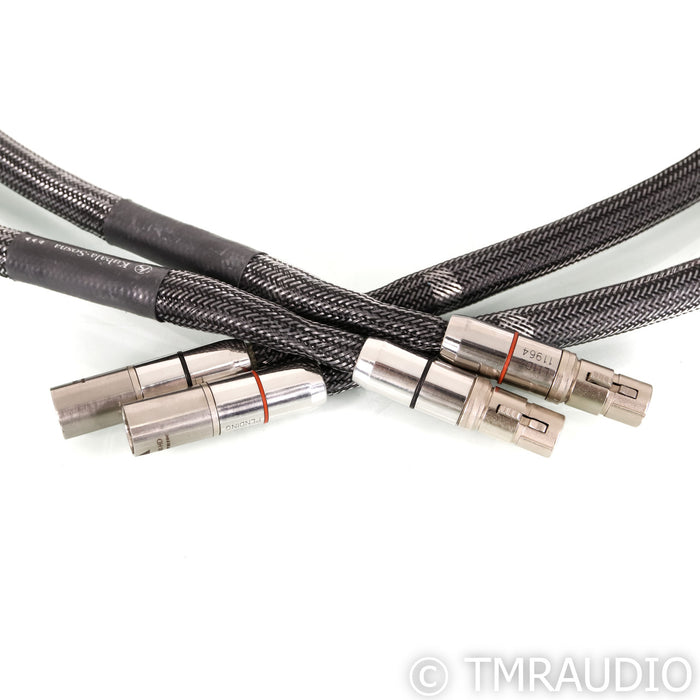 Kubala-Sosna Elation XLR Cables; 1.5m Pair Balanced Interconnects